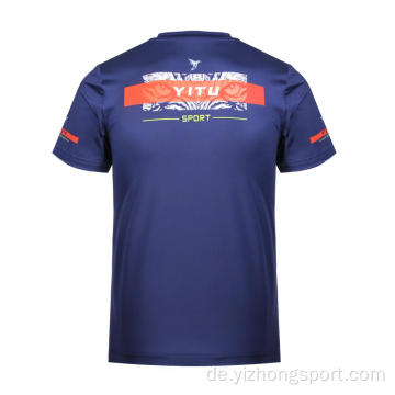 Feuchtigkeitstransportierende Dry Fit T-Shirt Navy